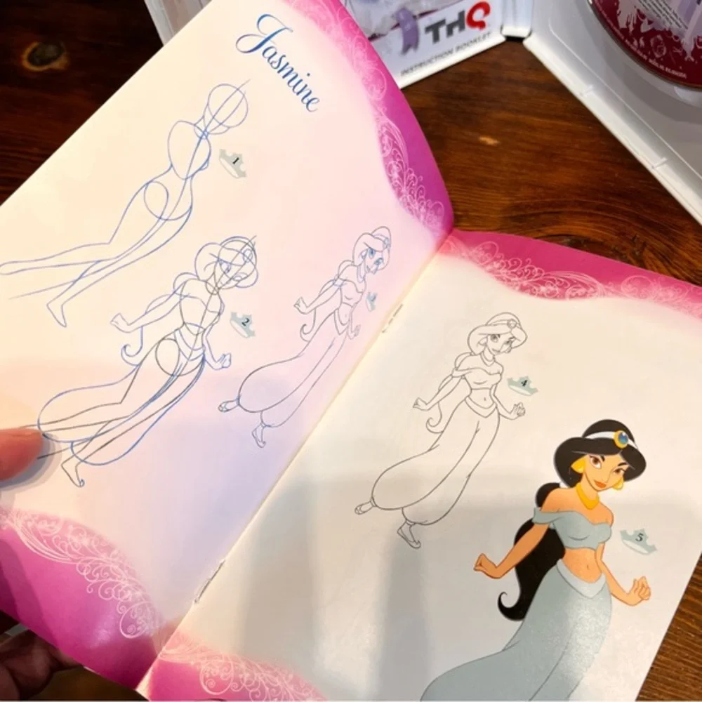 Disney Princess: Enchanting Storybooks (Nintendo Wii,‎ uDraw 2011) Complete